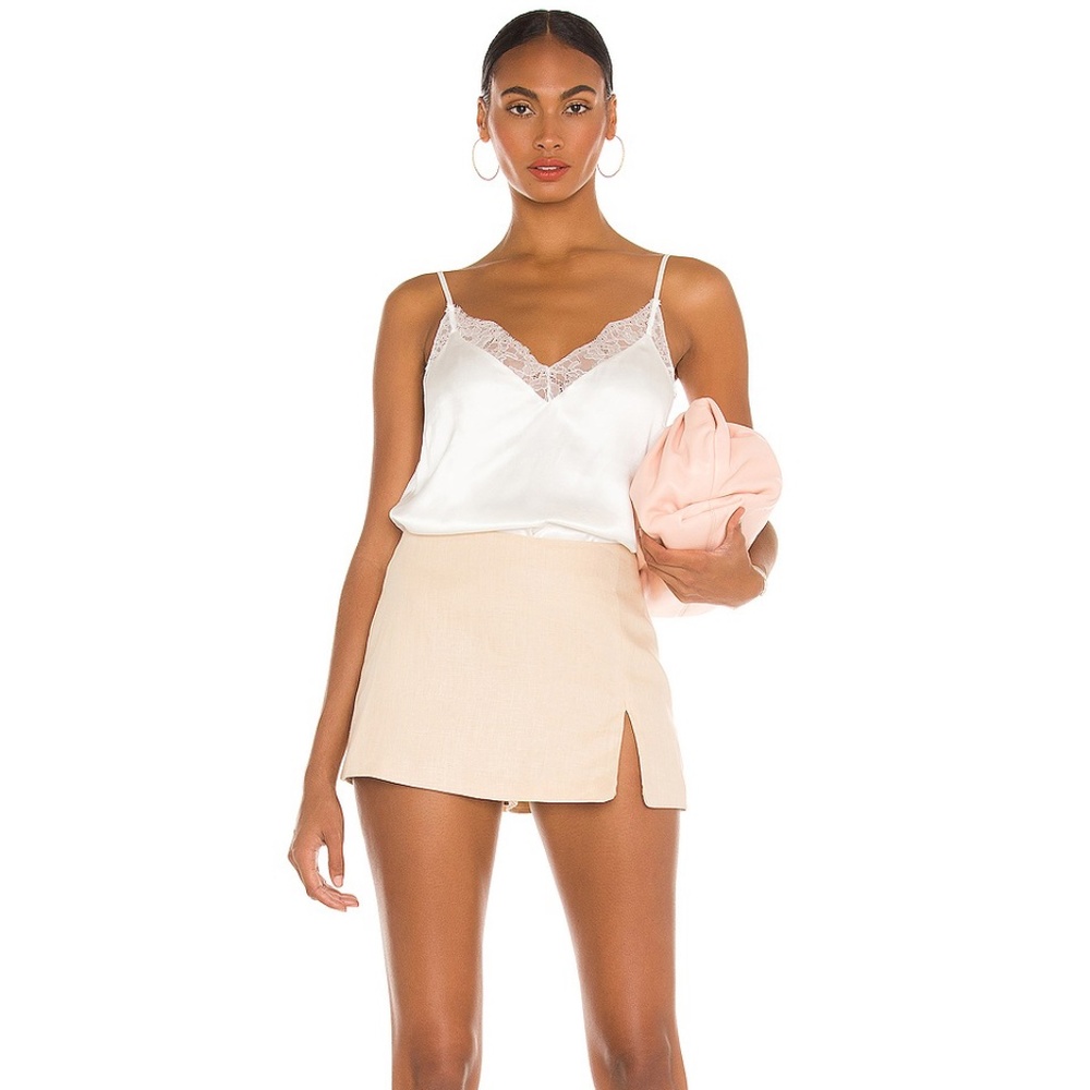 Amanda Uprichard Dale Linen Skort